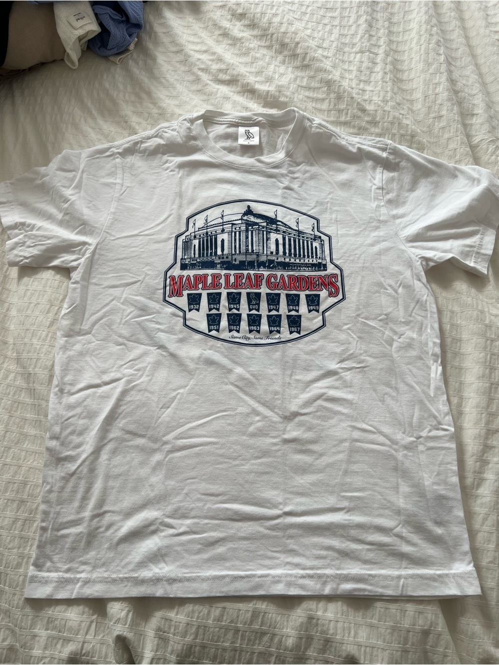 OVO x Toronto Maple Leafs Maple Leaf Gardens Graphic T-Shirt